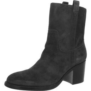 Veronica Beard Womens Carmen Black Suede Dressy Lifestyle Mid-Calf Boots NWT